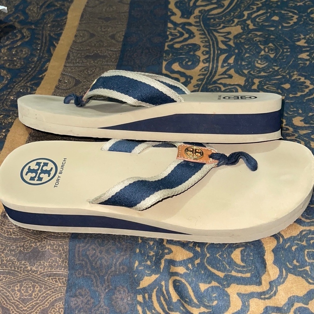 Tory Burch Flatform Flip Flops - image 7